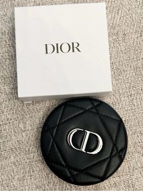 Christian Dior Black Quilted Compact NWT (IN A BOX).